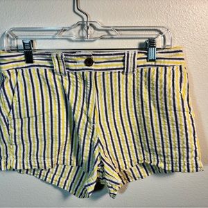 Olde School shorts purple, white and‎ gold